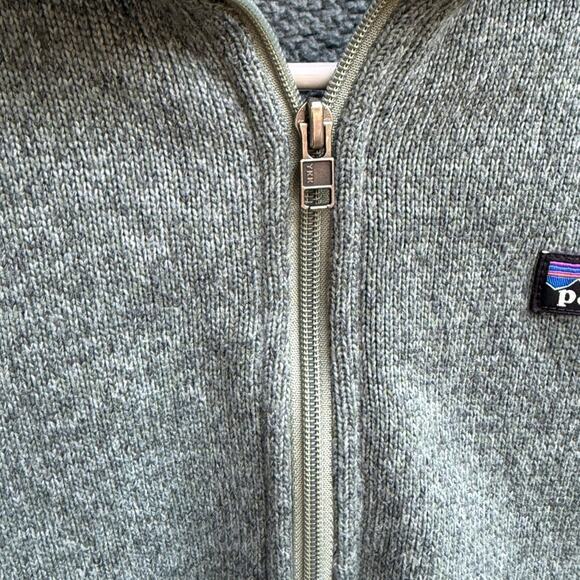 Patagonia Better Sweater 1/4-Zip Fleece Sweater in Elwood Green Small - Picture 6 of 8